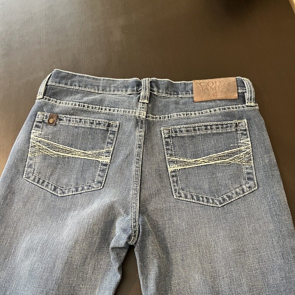 Cody James Jeans Mens Size 31 X 34 Slim Fit Straight Performance Stretch Denim